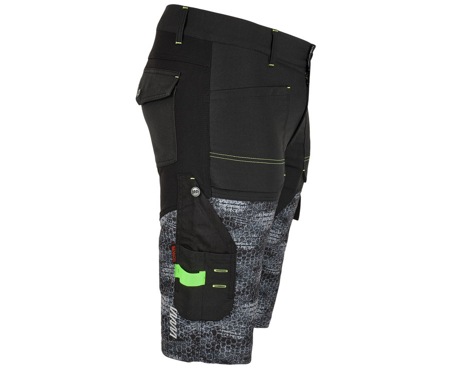 Bennon PREDATOR Shorts black/grey Pracovné kraťasy