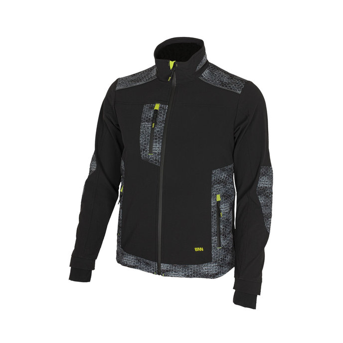 Bennon PREDATOR Jacket black/grey Pracovná blúza