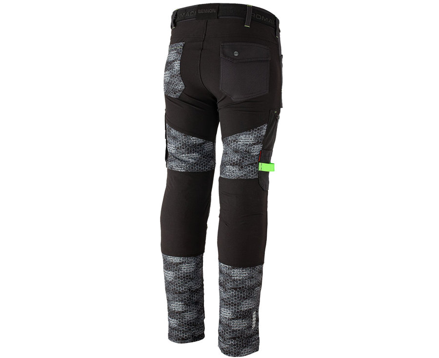 Bennon PREDATOR Trousers black/grey Pracovné nohavice