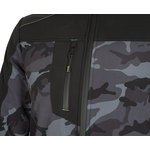 Bennon CAMOS Jacket black/grey Softshellová bunda