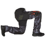 Bennon CAMOS Trousers black/grey Softshellové nohavice