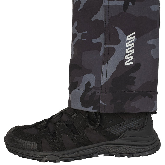 Bennon CAMOS Trousers black/grey Softshellové nohavice