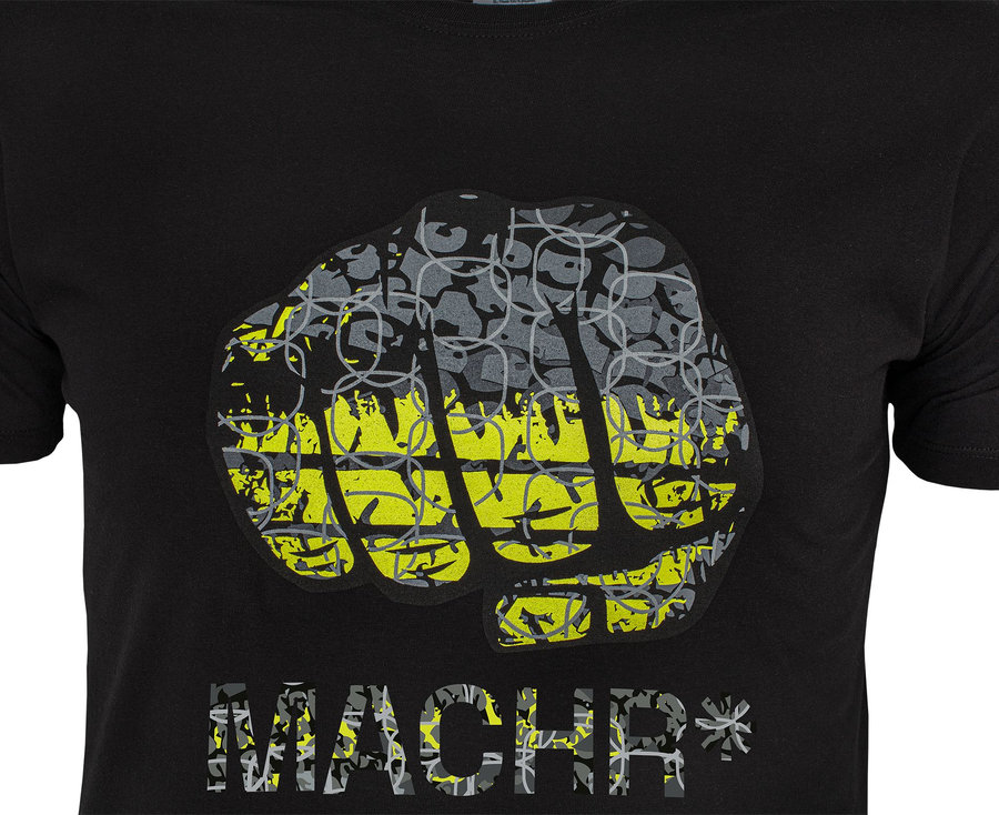 Bennon PREDATOR T-Shirt black/green Tričko