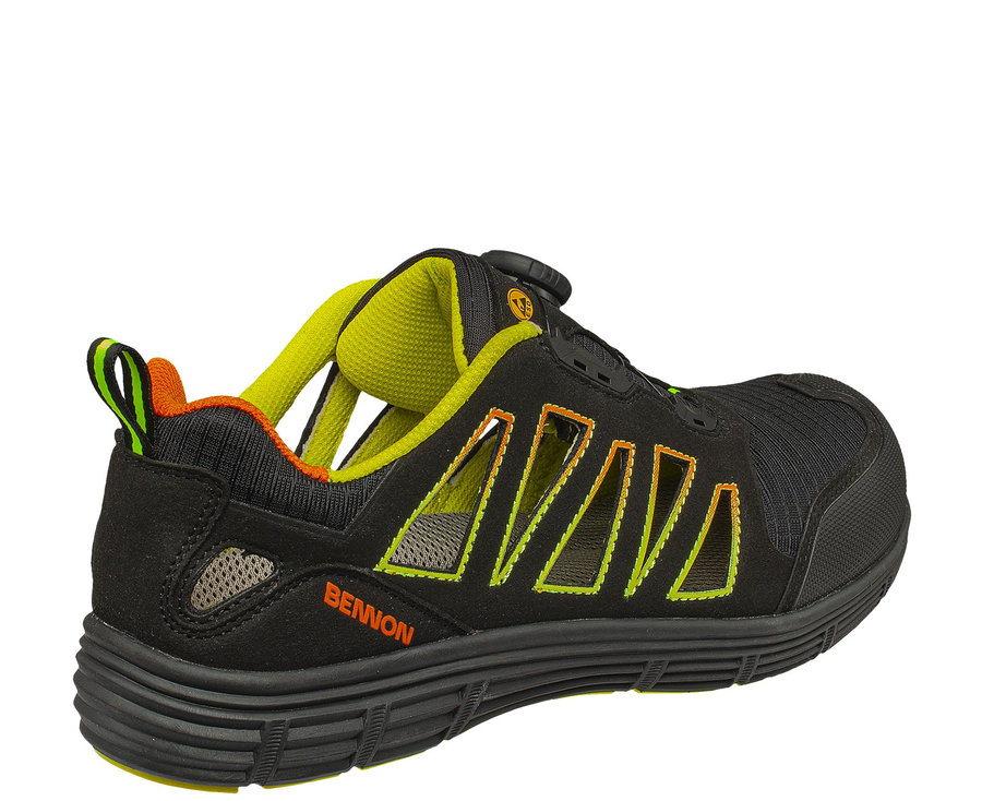 Bennon REBEL S1P ESD ATOP Green Low Bezpečnostná obuv