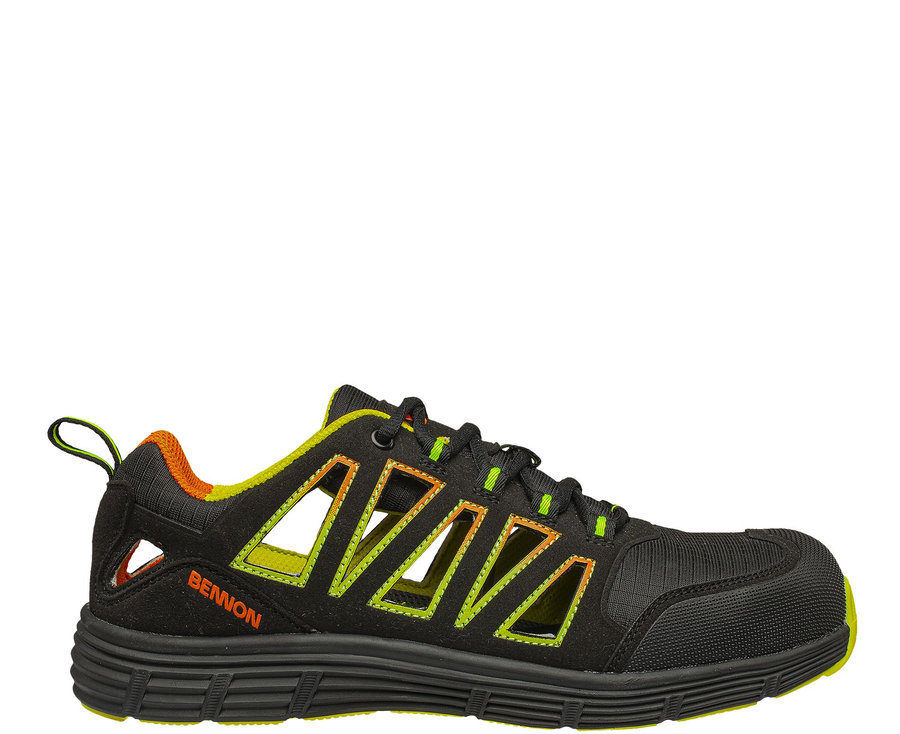 Bennon REBEL S1P ESD Green Low Bezpečnostná obuv