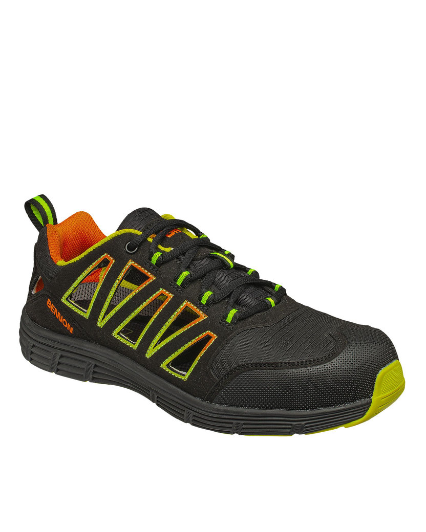 Bennon REBEL S1P ESD Green Low Bezpečnostná obuv