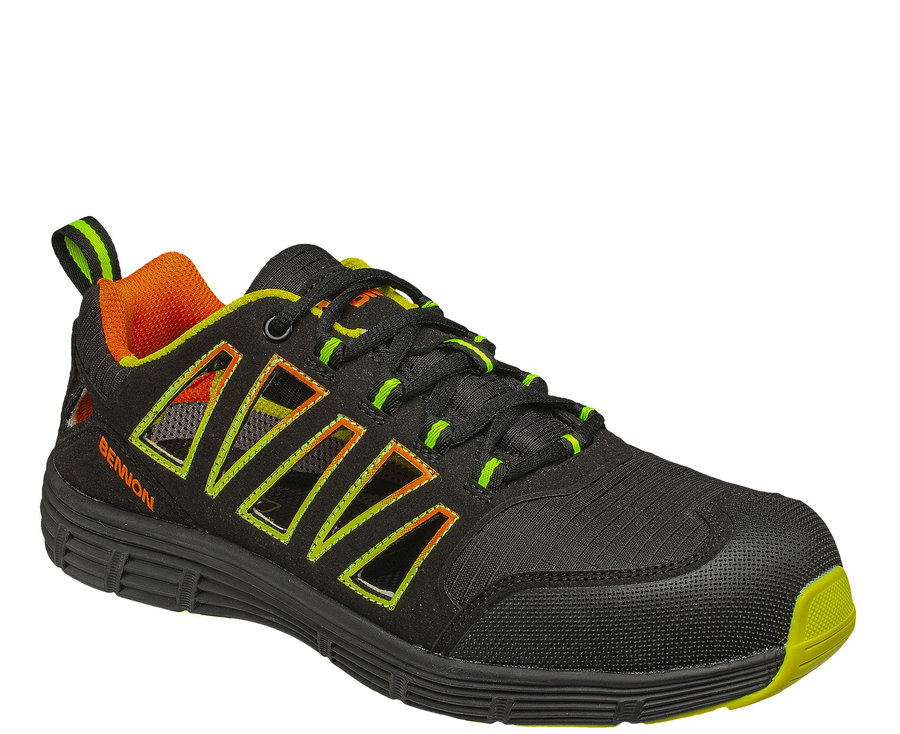 Bennon REBEL S1P ESD Green Low Bezpečnostná obuv