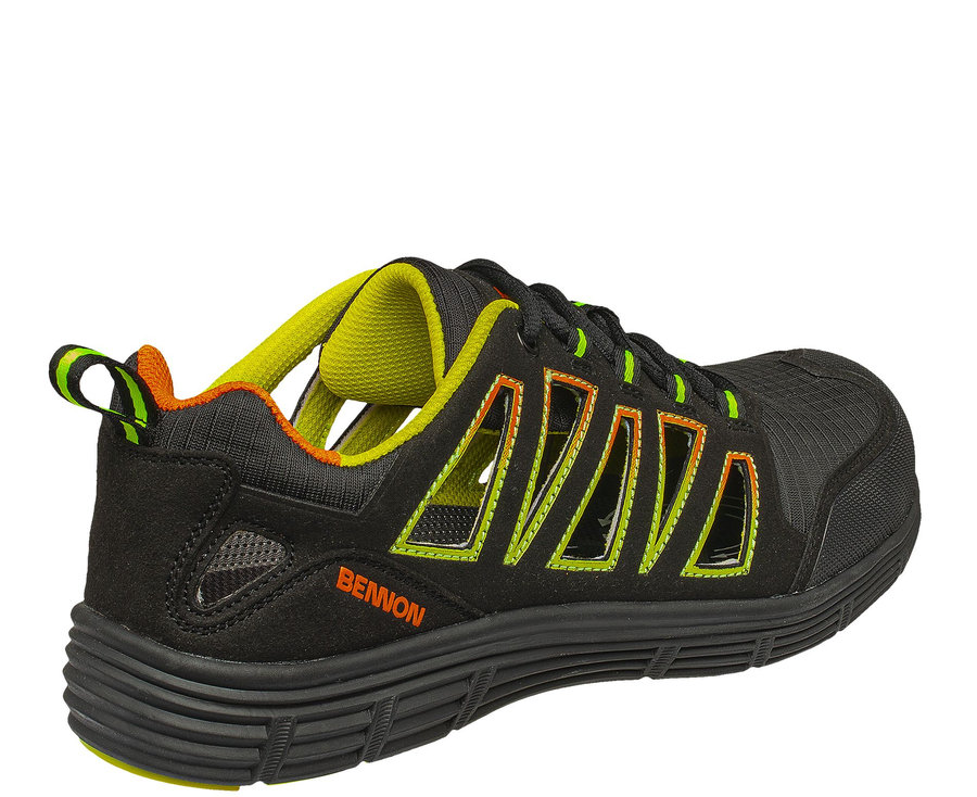 Bennon REBEL S1P ESD Green Low Bezpečnostná obuv