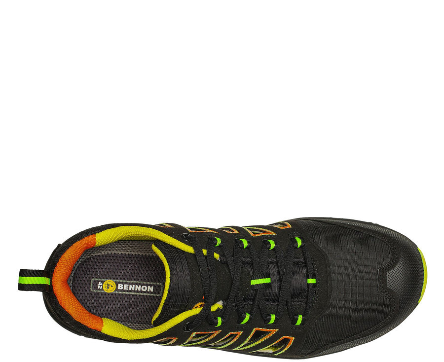 Bennon REBEL S1P ESD Green Low Bezpečnostná obuv