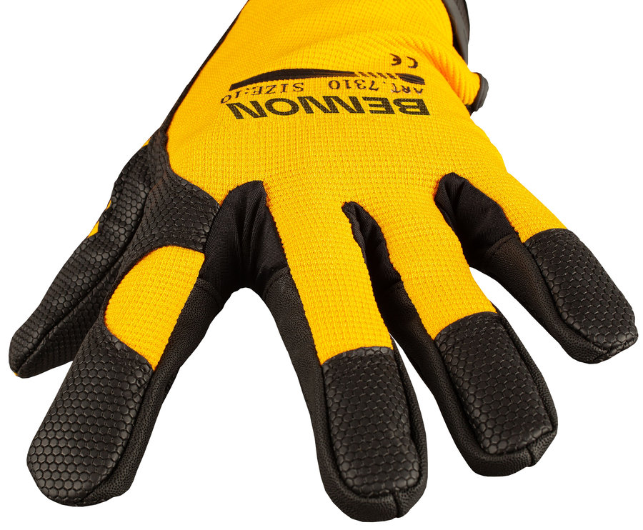 Bennon KALYTOS Gloves yellow/black Pracovné rukavice