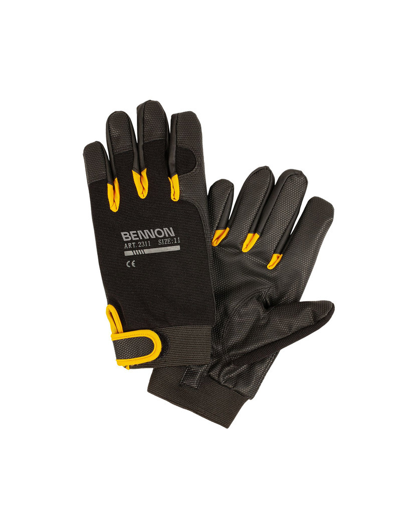 Bennon KALYTOS WTR Gloves black/yellow Zimné pracovné rukavice