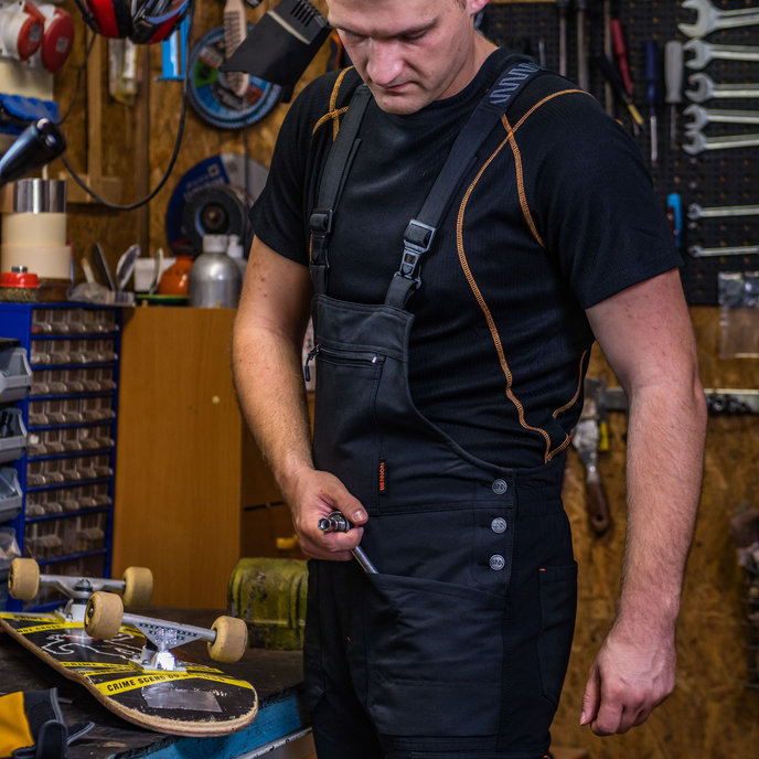 Bennon ARTEMIOS Short Sleeve T-Shirt black Termo tričko