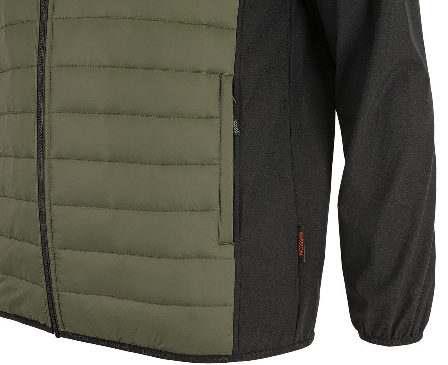 Bennon IRIS Jacket green/black Ľahká bunda