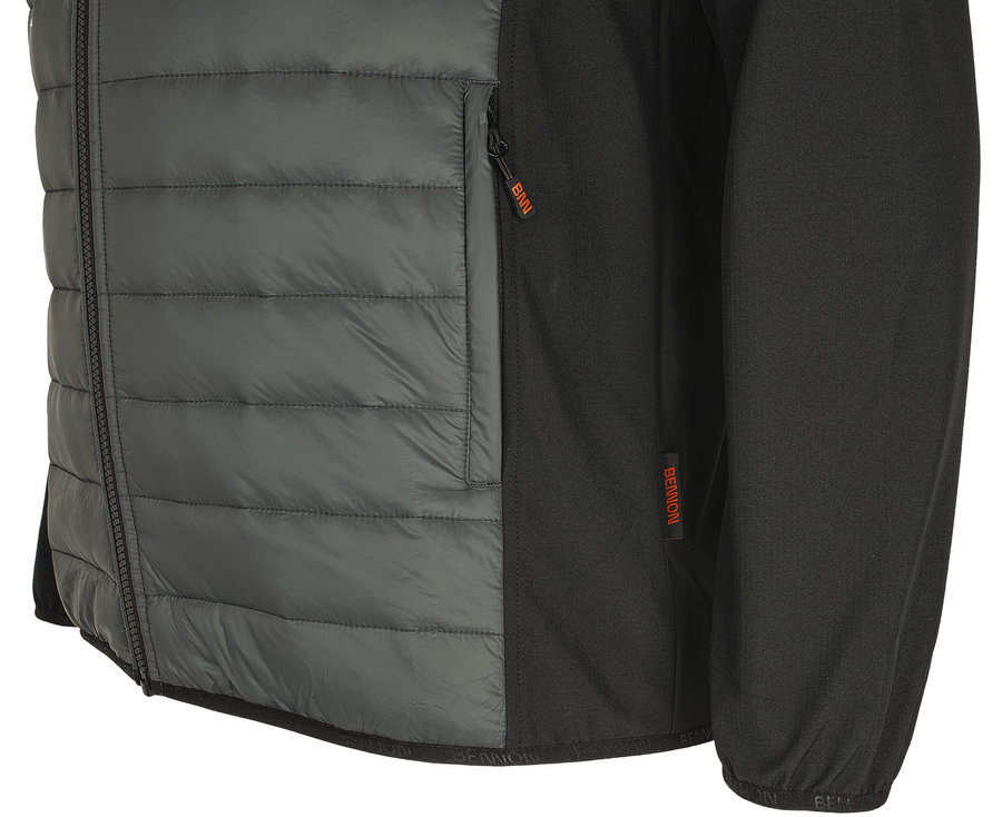 Bennon IRIS Jacket grey/black Ľahká bunda