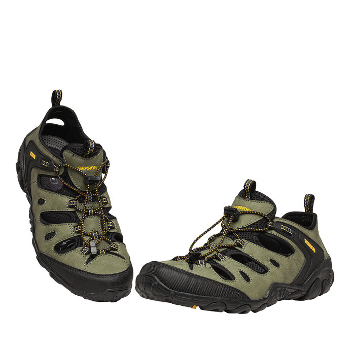 Bennon CLIFTON Green Sandal Outdoorové sandále