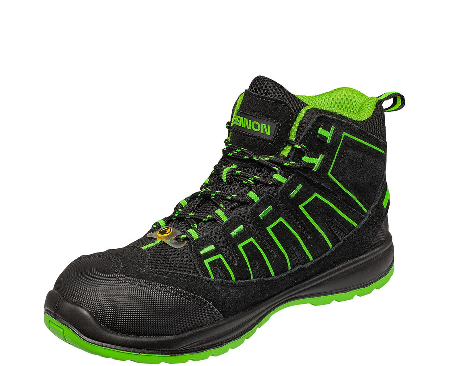 Bennon Alegro S1P ESD Green High Bezpečnostná obuv