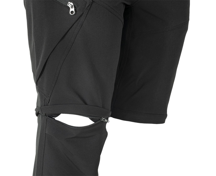 Bennon FOBOS 2in1 Trousers black Outdoorové nohavice