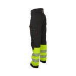 Bennon REFLECTOS Trousers black/yellow Reflexné nohavice