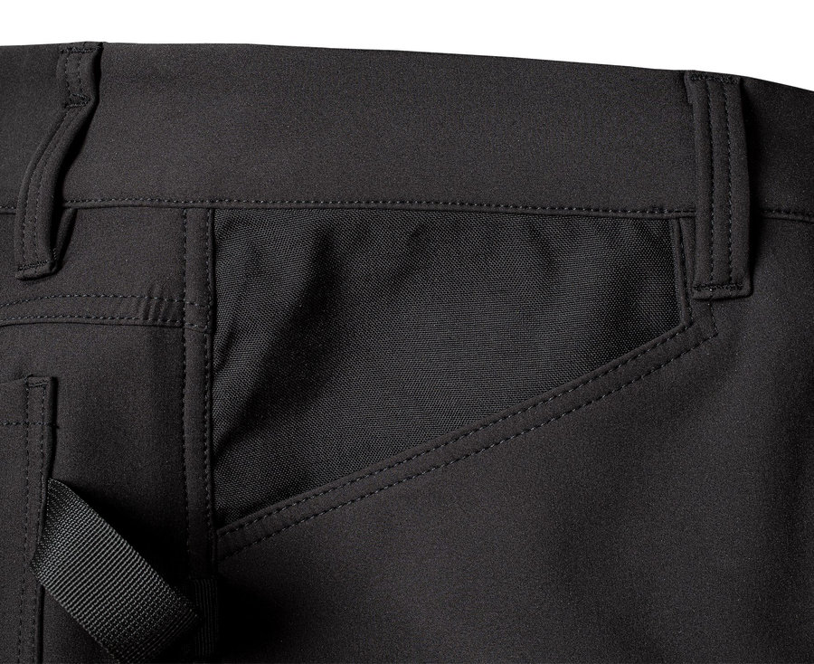 Bennon REFLECTOS Trousers black/yellow Reflexné nohavice