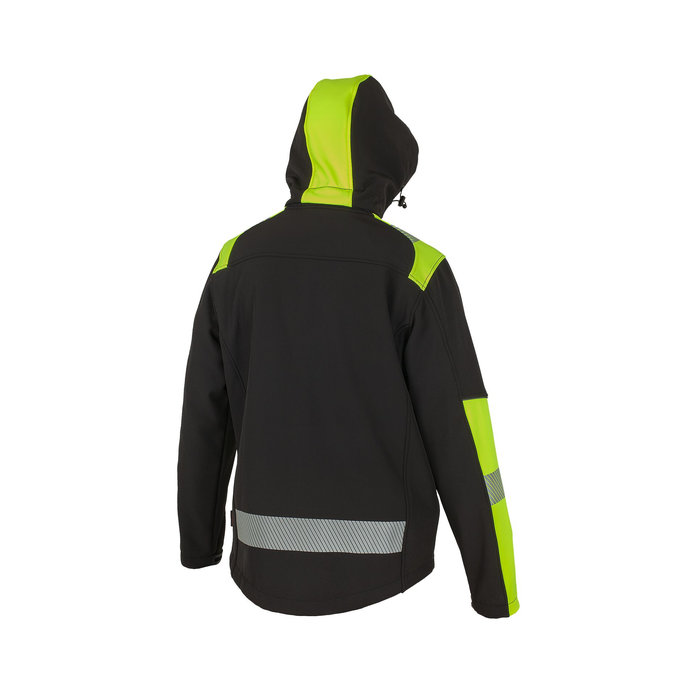 Bennon REFLECTOS Jacket black/yellow Zimná bunda