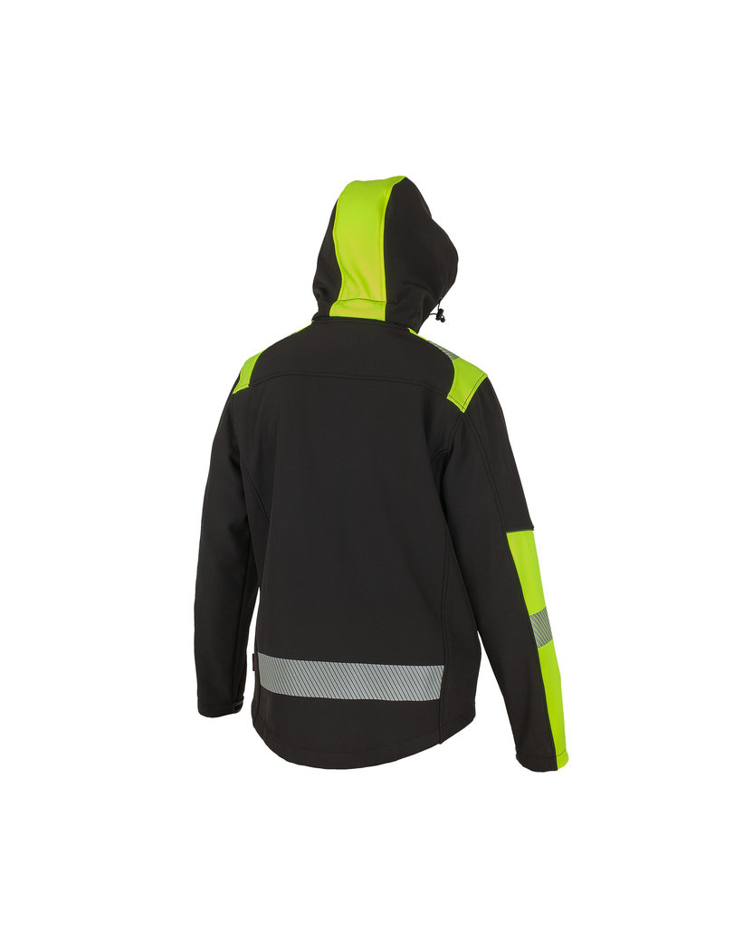 Bennon REFLECTOS Jacket black/yellow Zimná bunda