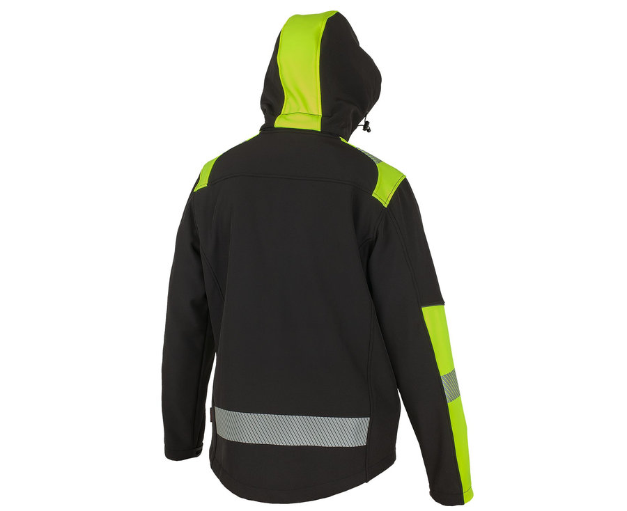 Bennon REFLECTOS Jacket black/yellow Zimná bunda