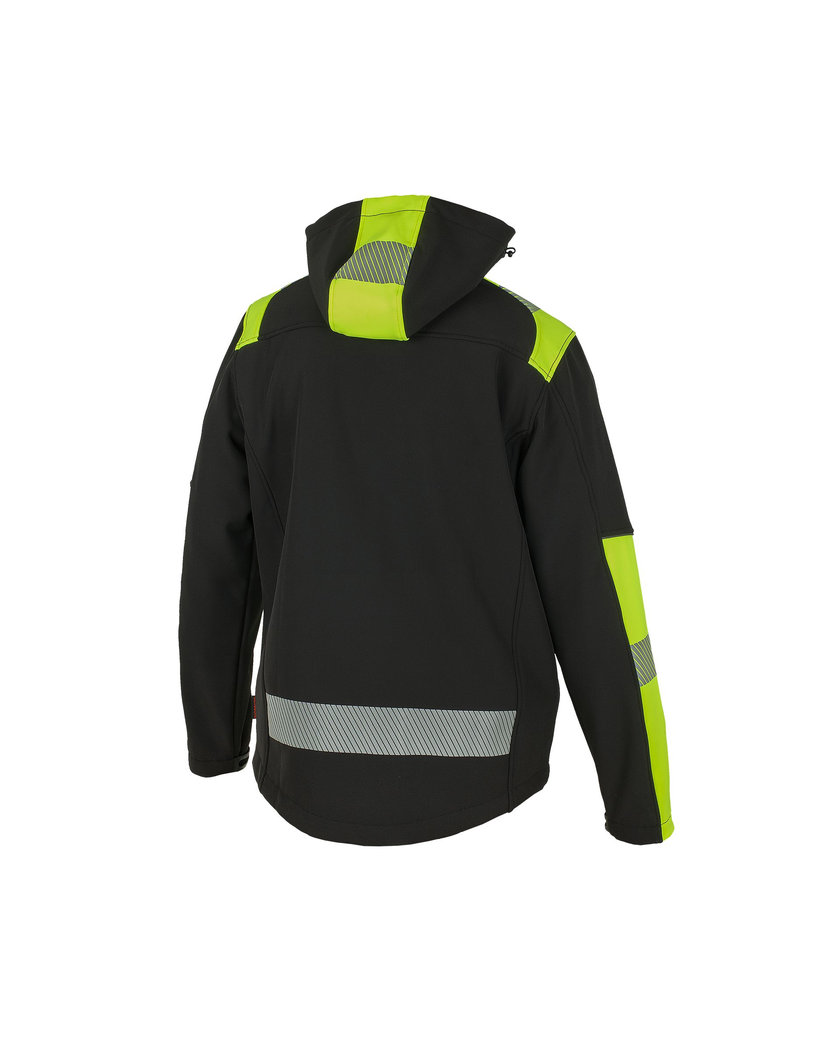 Bennon REFLECTOS Jacket black/yellow Zimná bunda