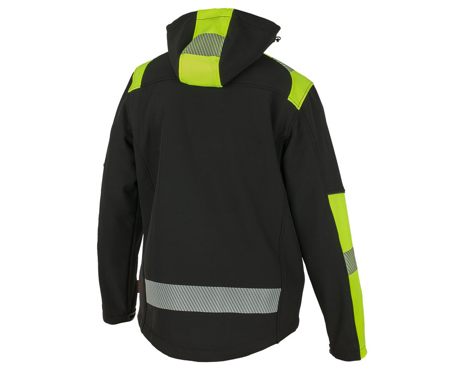 Bennon REFLECTOS Jacket black/yellow Zimná bunda