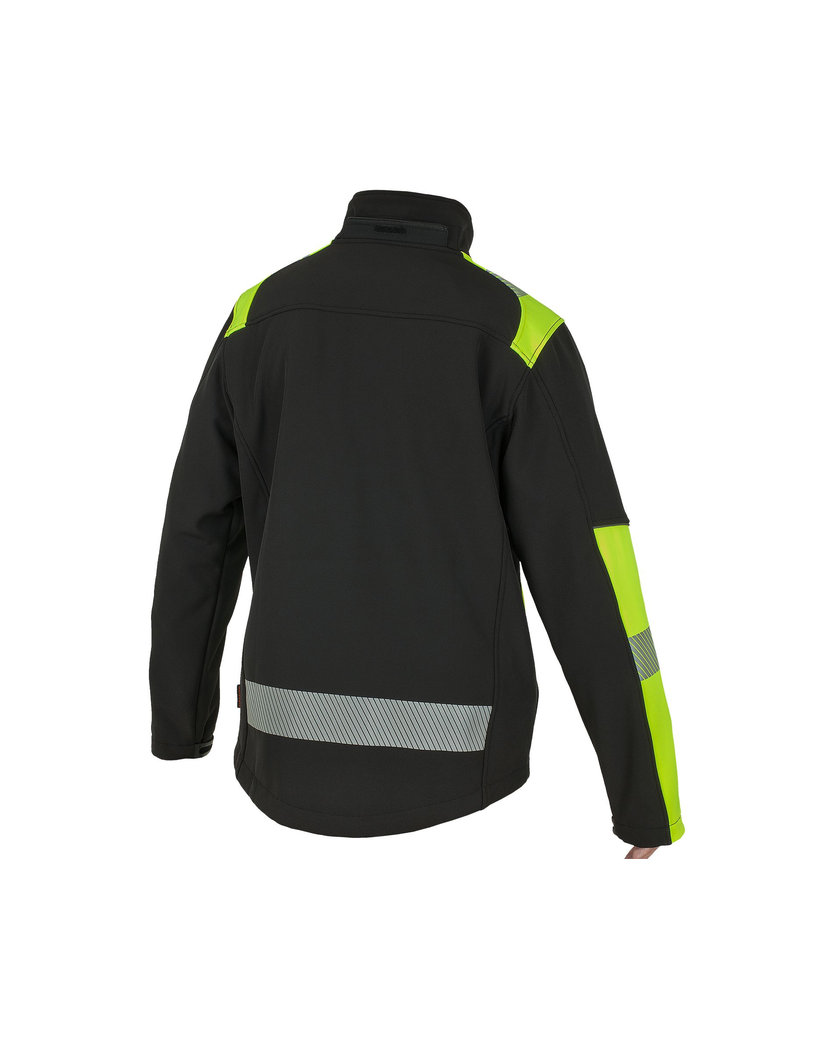 Bennon REFLECTOS Jacket black/yellow Zimná bunda