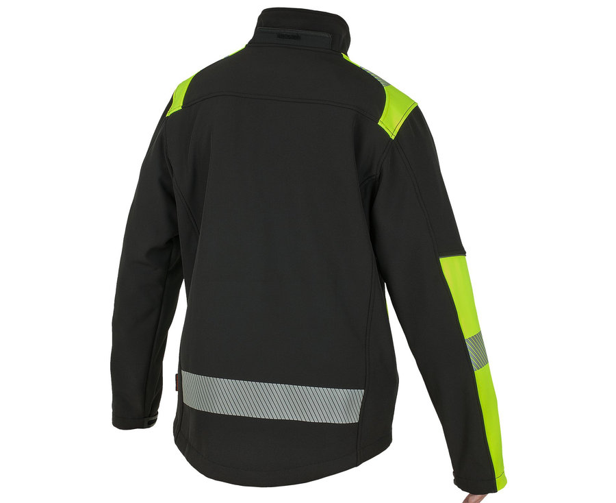 Bennon REFLECTOS Jacket black/yellow Zimná bunda