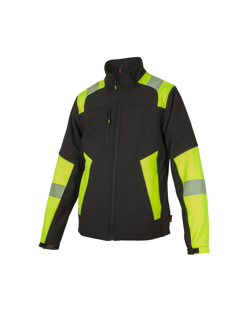Bennon REFLECTOS Jacket black/yellow Zimná bunda