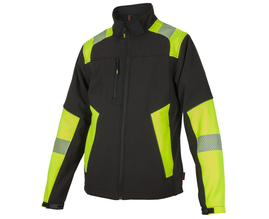 Bennon REFLECTOS Jacket black/yellow Zimná bunda