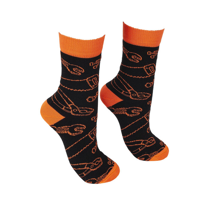 Bennon BENNONKY Tool Socks black/orange Ponožky