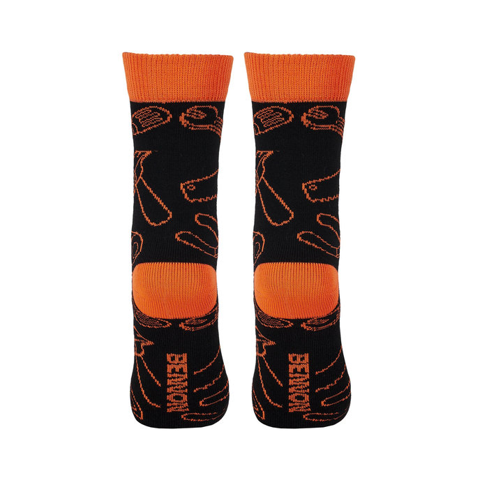 Bennon BENNONKY Tool Socks black/orange Ponožky