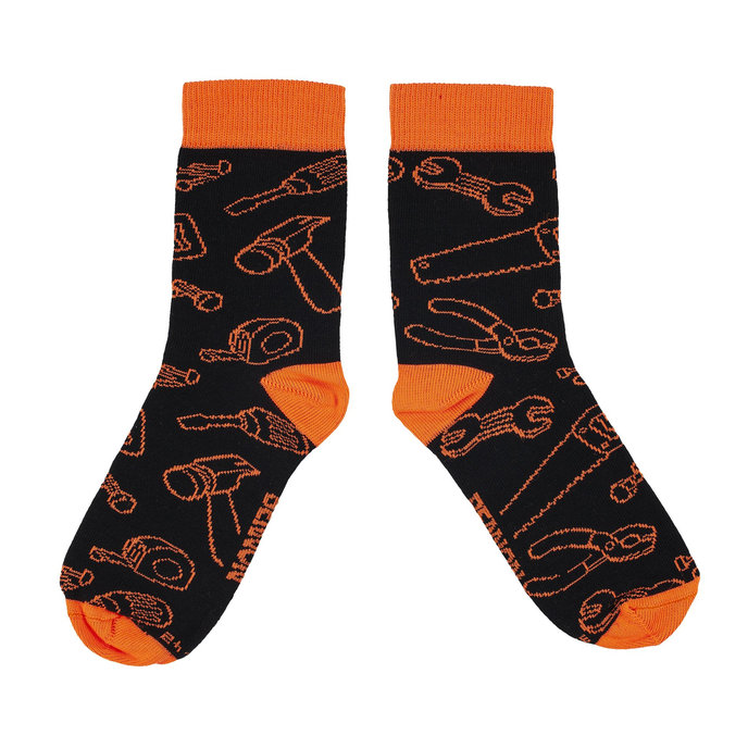 Bennon BENNONKY Tool Socks black/orange Ponožky
