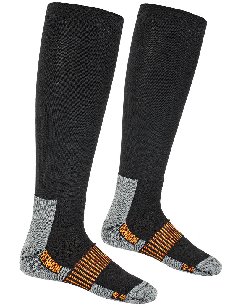 Bennon MERINO TREK Knee Sock Black Ponožky
