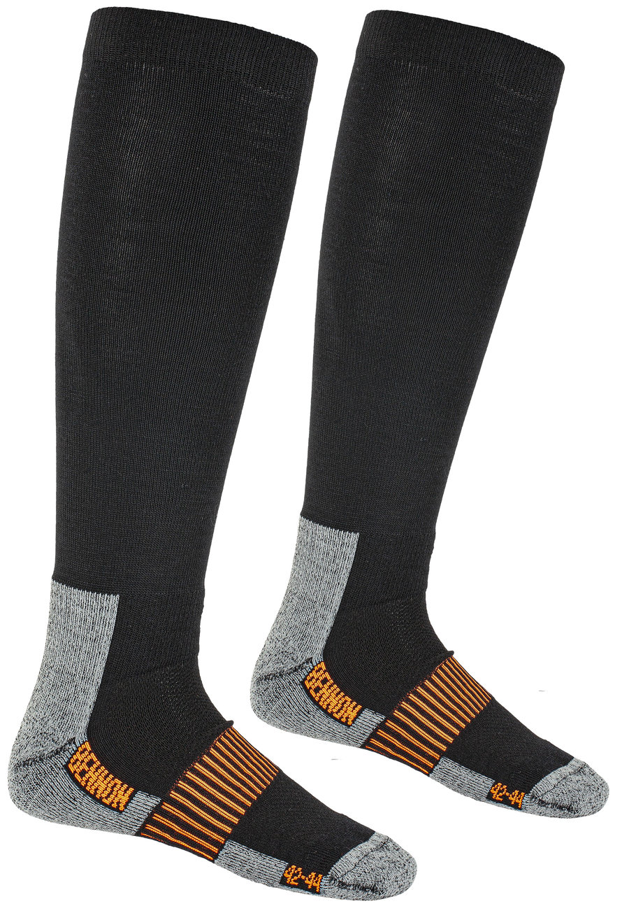 Bennon MERINO TREK Knee Sock Black Ponožky