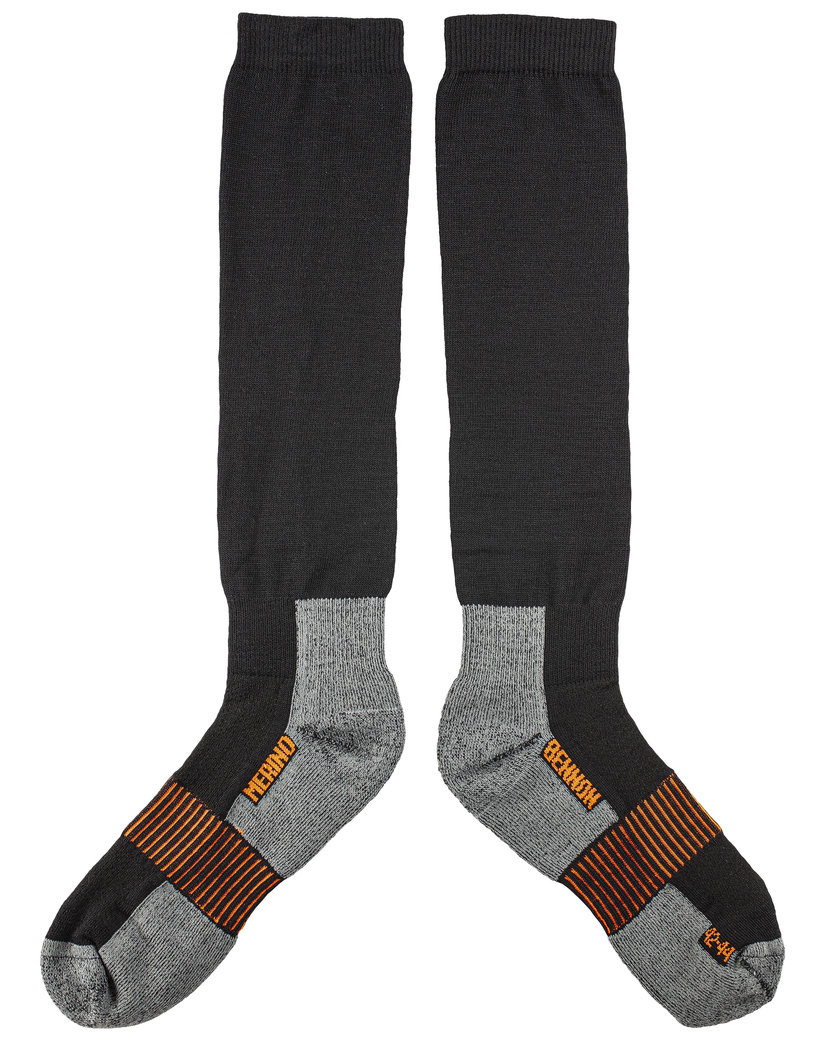 Bennon MERINO TREK Knee Sock Black Ponožky