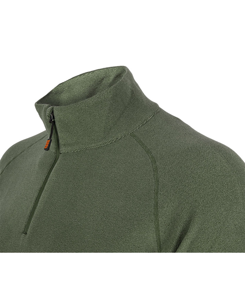 Bennon POLAROS Sweatshirt green Flísová mikina