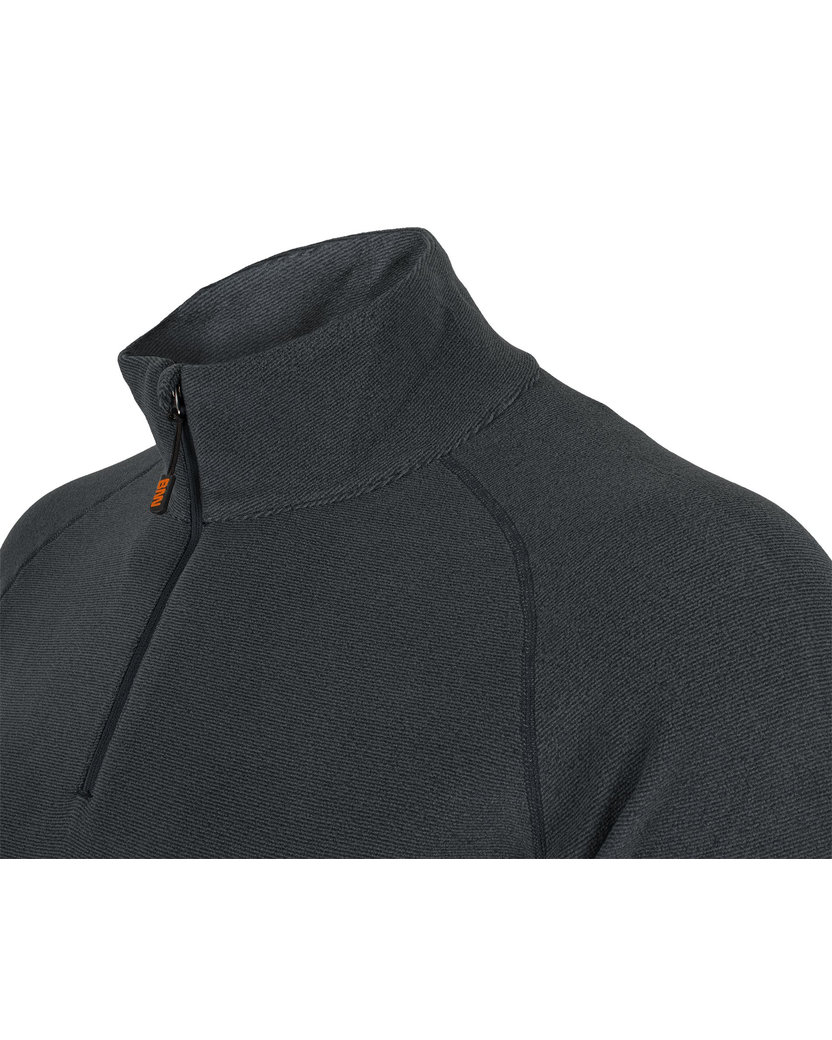 Bennon POLAROS Sweatshirt grey Flísová mikina