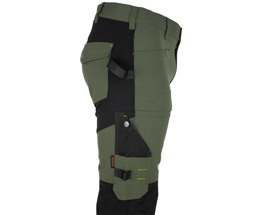 Bennon EREBOS WP Trousers green Pracovné nohavice