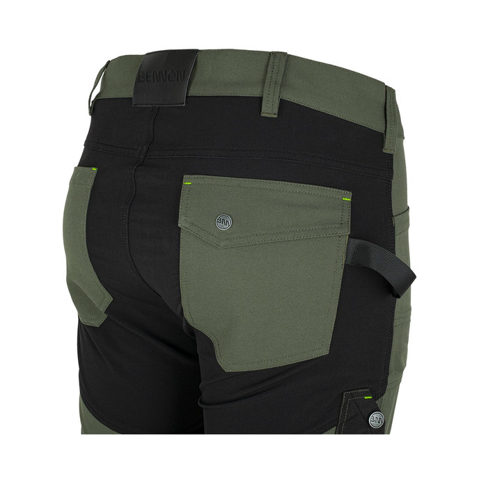 Bennon EREBOS WP Trousers green Pracovné nohavice