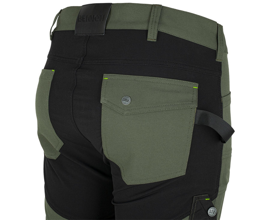 Bennon EREBOS WP Trousers green Pracovné nohavice