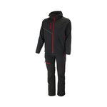 Bennon FORCE Jacket black/red Softshellová bunda