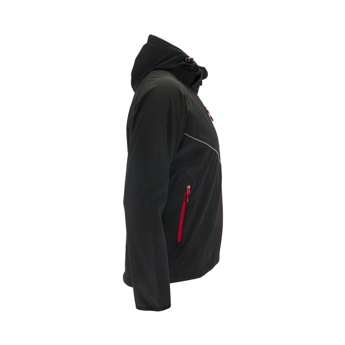 Bennon FORCE Jacket black/red Softshellová bunda