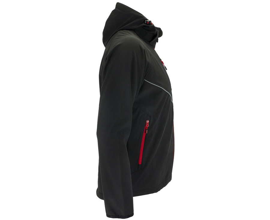 Bennon FORCE Jacket black/red Softshellová bunda