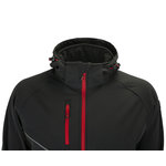 Bennon FORCE Jacket black/red Softshellová bunda