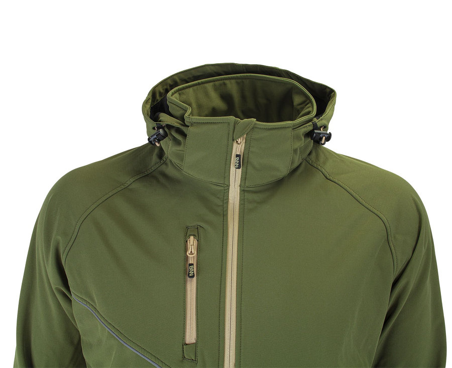 Bennon FORCE Jacket green/sand Softshellová bunda