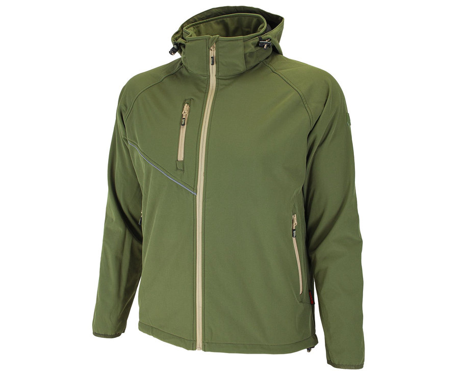 Bennon FORCE Jacket green/sand Softshellová bunda