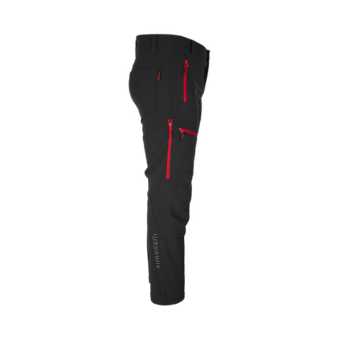 Bennon FORCE Trousers black/red Softshellové nohavice